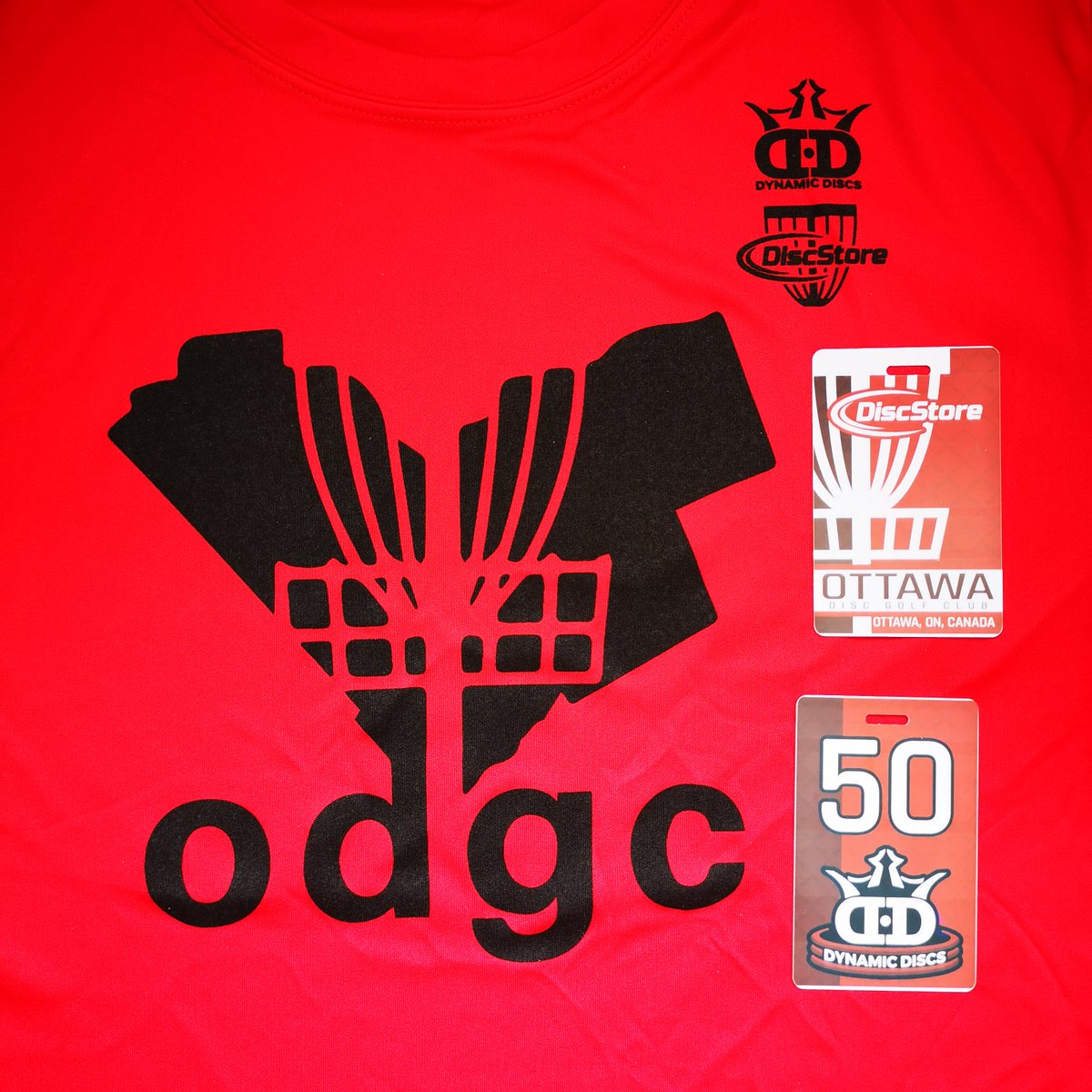 OttawaDGC's tweet photo. Last chance for a club jersey and bag tag! Limited to the first 50 active members of the season: https://t.co/USaZJrg2ZT #discgolf #ottawa https://t.co/dnUq3k1zu8