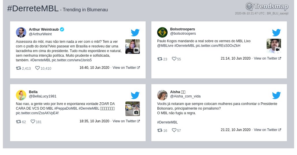 TrendsBlumenau's tweet photo. #derretembl é tendência em #Blumenau

https://t.co/X08LiWo6BM https://t.co/NoDsfVxRwD