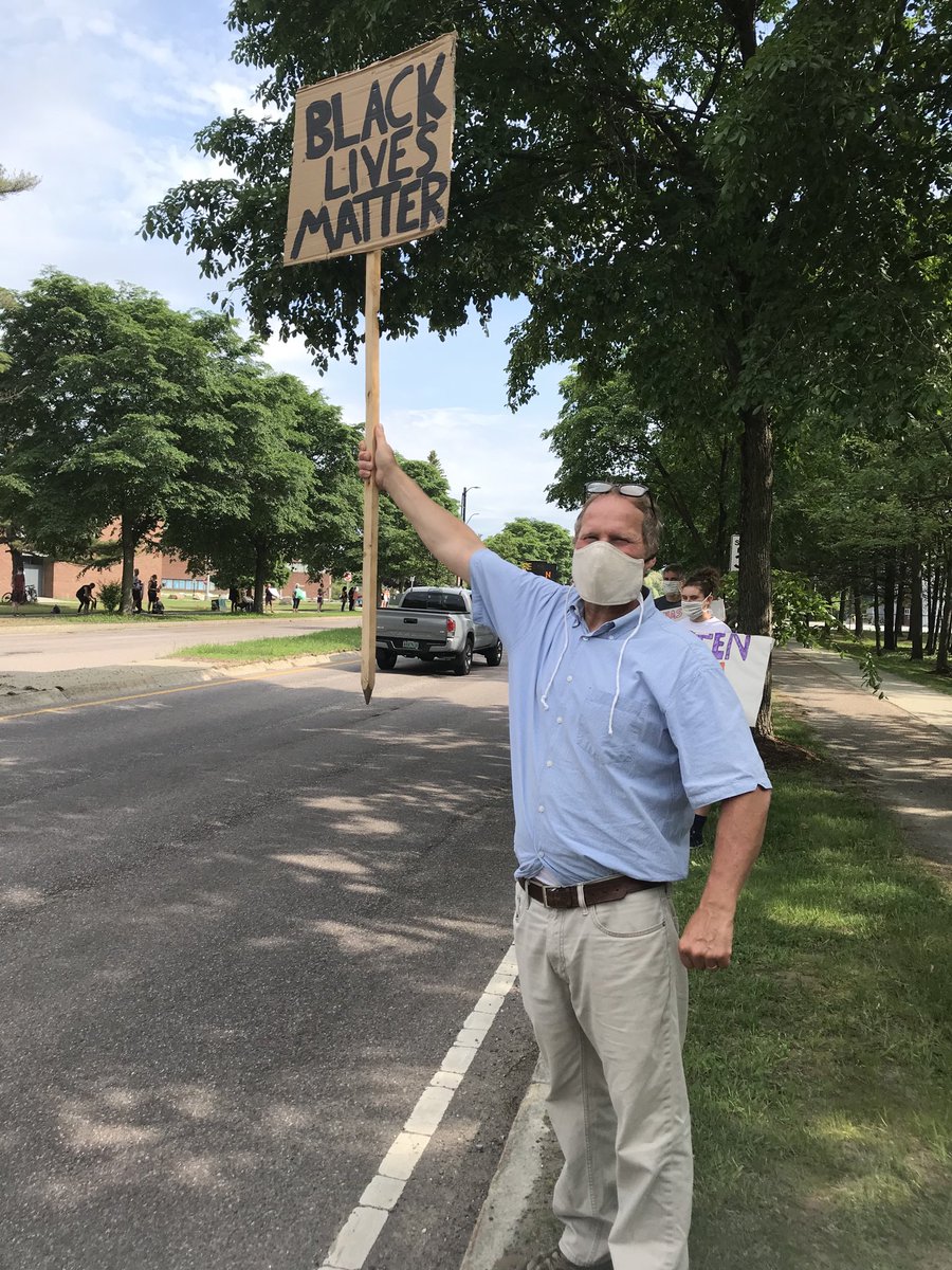 #Chamberlin Standing against racism #BLM