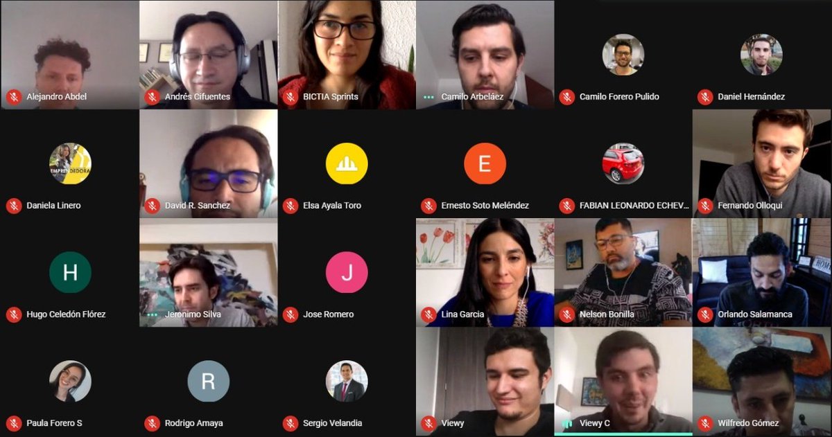 bictia's tweet photo. #AEstaHora | Nos encontramos en la reunión de cierre del programa #BictiaSprints, con las empresas y asesores que formaron parte del proceso. https://t.co/3dnG8uNsvl