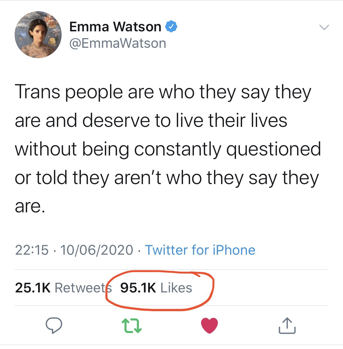 mimmymum's tweet photo. 5 hours ago ~VS~ 38 mins ago

(and Emma doesn’t turn off comments!)

                 #LoveWins 💕 https://t.co/0YvH1f7mOb