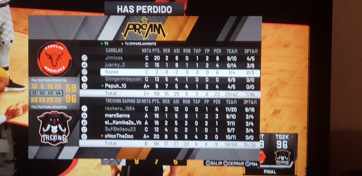 Derrota pero con buenas sensaciones, GG compañeros @TrexingGaming2K <a href="/Vipxr_League/">Vipxr Spanish Competition</a>