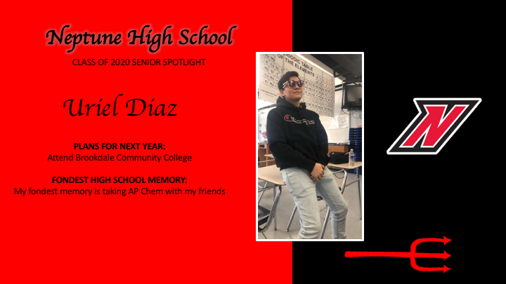 Spotlight on our Seniors.....  #NJGrad2020