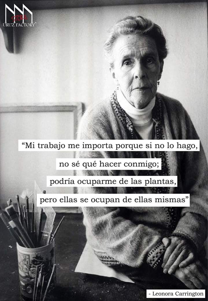 UruzFactory's tweet photo. “Mi trabajo me importa porque si no lo hago, no sé qué hacer conmigo; podría ocuparme de las plantas, pero ellas se ocupan de ellas mismas” https://t.co/IFghFNXPFm