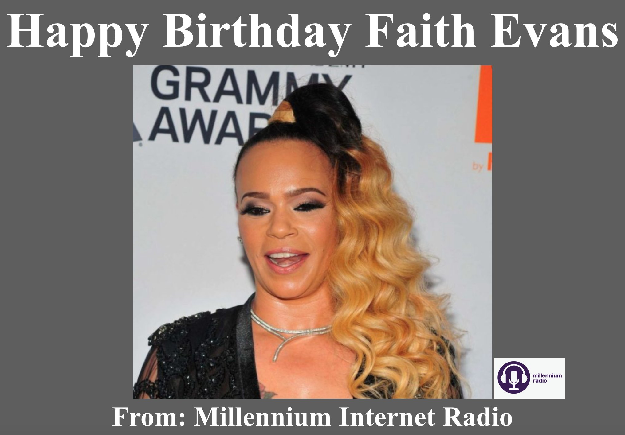 Happy Birthday to singer, songwriter, and actress Faith Evans! 