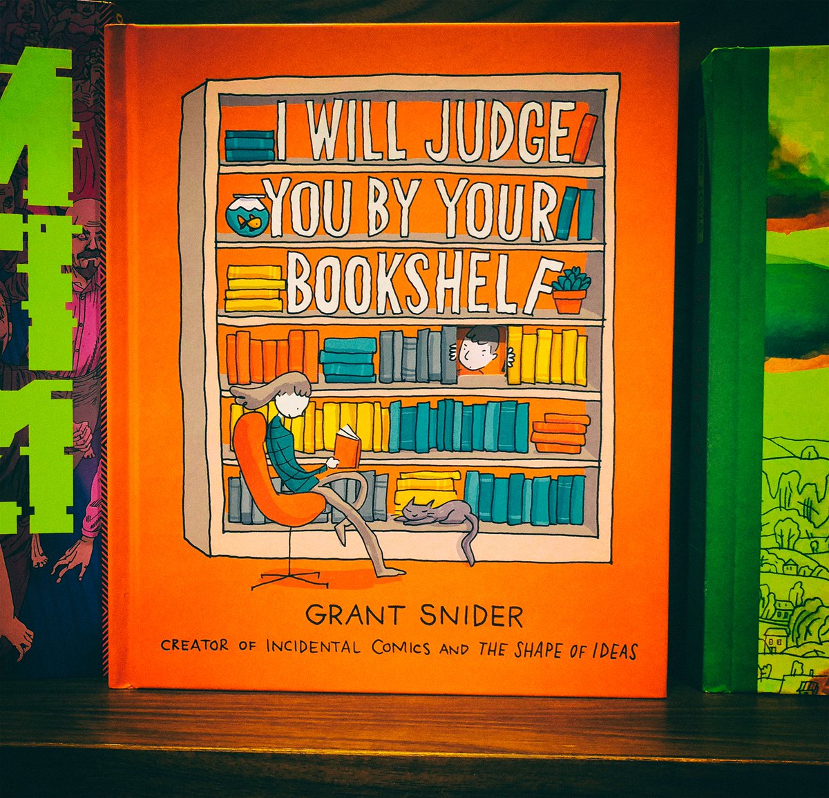 akellyauthor's tweet photo. A fascinating look into the joys and frustrations of reading and writing. "If you are writing for the approval of others... good luck." 😁
.
.
@grantdraws
#abramscomicarts
#akellyauthor
#romancerethought
#amwriting
#amwritingromance
#iwilljudgeyoubyyourbookshelf https://t.co/icdjXUGIp5