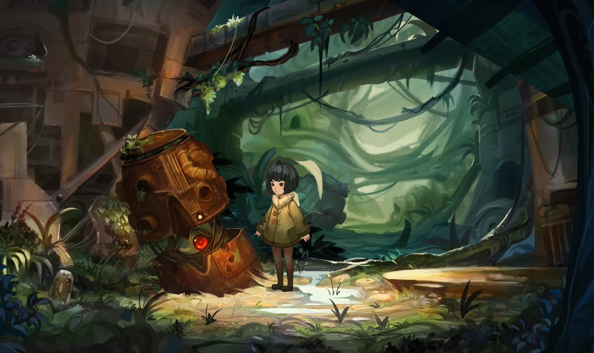 Our game In the Keeper's Shadow(ITKS) is a surreal point+click with themes of parental legacy.

Thank u for support/patience through this difficult time; making space+time for team to focus on mental health, livelihoods, +advocacy work.

U can follow us <a href="/lonelyeggstudio/">Lonely Egg Studio 🥚</a>
#Indiedev