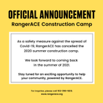 Photo by RangerACE Construction Camp (@Ranger_ACE_)