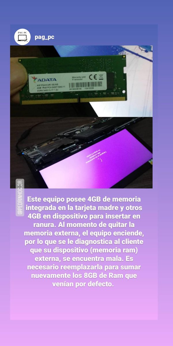 PedrinhoG_Jr's tweet photo. #reparacion #mantenimiento #pc #laptop #pagpc #hardware #software #solutions #yourpc #yourlaptop #windows #harddisk #office2019 #nitropdf #drivers #update #acer #ram #encendido https://t.co/dHSSPT0nWm