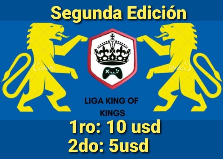 King Of Kings Cup 2
Segunda edición con premio de 15 usd.

📌Requisitos:
Seguirnos y también a:
<a href="/Miguela150/">Miguel</a> 
<a href="/UrielJ15/">Uriel15🇲🇽</a> 
@BaalamWhiteCR 
<a href="/GamingInka/">INKA GAMING</a> 
Dar RT🔄 y Like❤
Mencionar 3 equipos
Pedir 10 rts
Cupo para 64 teams

Mandar pruebas al MD📩.
