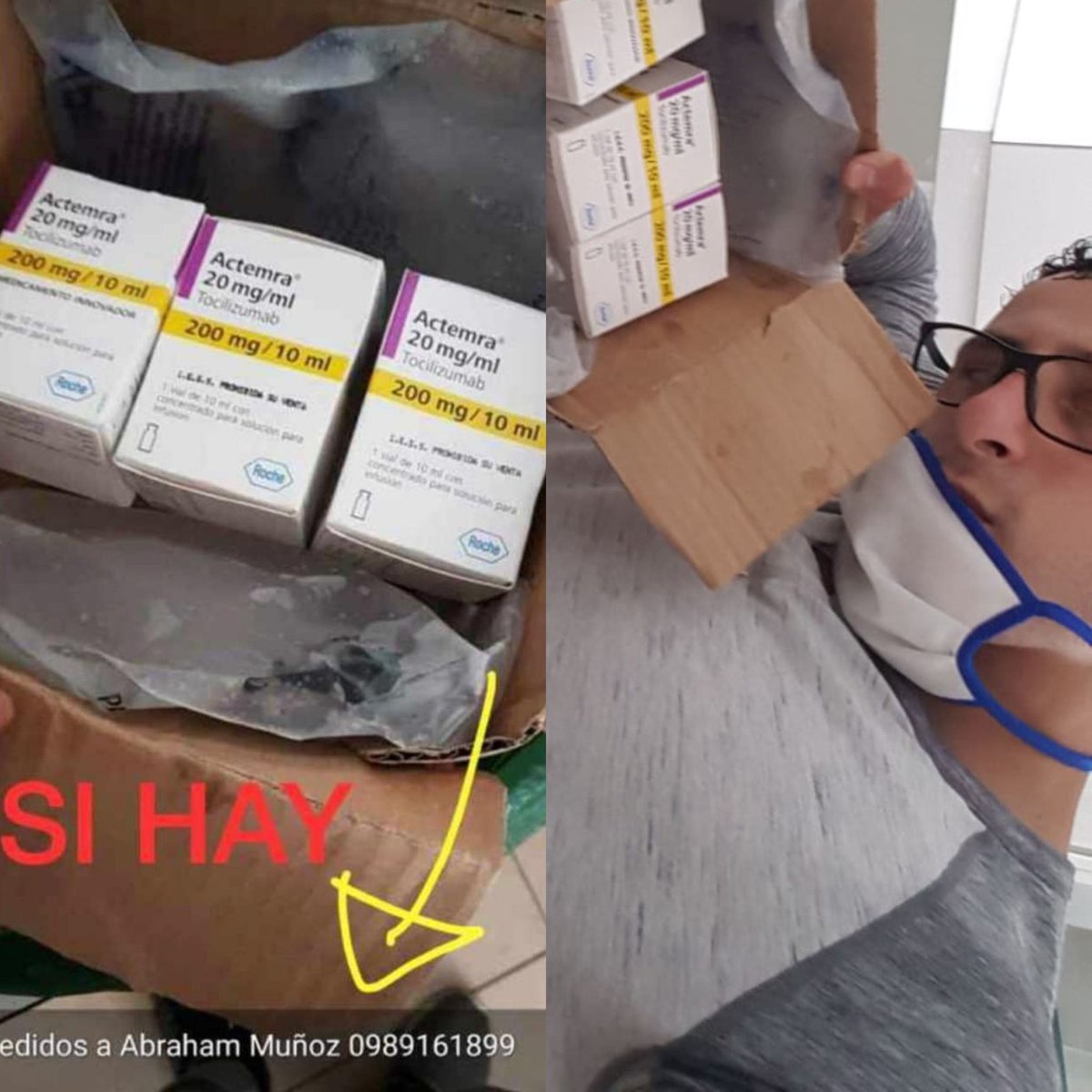 Anonymu85237074's tweet photo. @LaPosta_Ecu Investigando a este Don Nadie Abraham Muñoz me entero que estuvo revendiendo medicinas en la crisis de Marzo y Abril 😠 en plena pandemia.
Cómo tuvo acceso de sacar medicina del Hospital del Guasmo para venderla por fuera?
Hasta medicina del @IESSec tenía a la venda 🤔 https://t.co/rTJ52vZqPx