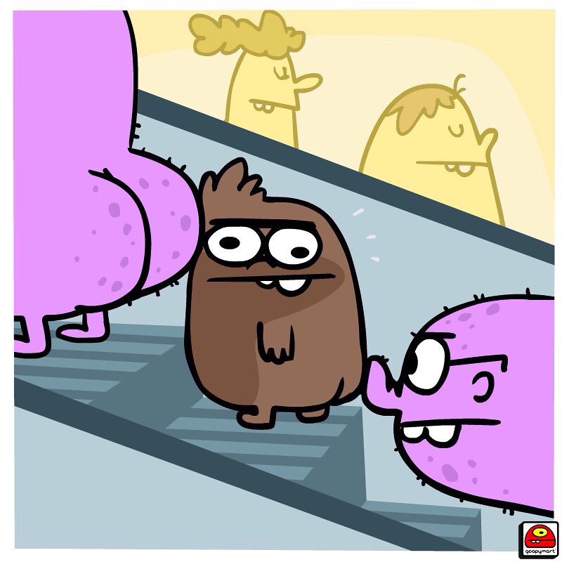 Unsociable distancing  #goopymart #cartoon #cartoony #comic #digitalart #artgram #dailyart #doodle #sketch #unusual #illustration #instaartist #fun #funny #art #artist #artistic #creative #creativity #drawing #instaart #color #happy #laugh #cool #artoninstagram