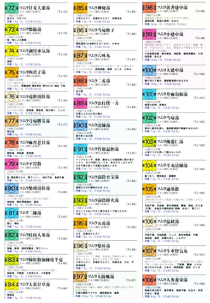 ツムラ漢方一覧ファイル 未使用品 ツムラ 漢方疾患別カスタムファイル