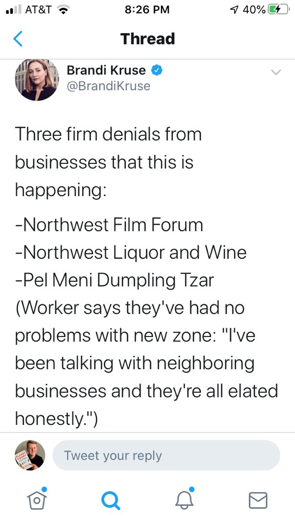 KenJennings's tweet image. A play in three acts from this afternoon, since Trump is now tweeting about Seattle. A local TV host credulously reports an unusual SPD claim, doubles down when readers are skeptical, and then... finds it’s not true.