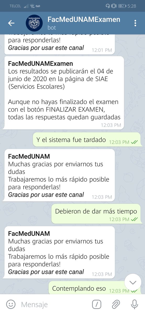 LALOCERON5's tweet photo. Nos acercamos el día del problema y solo hubo respuestas por parte de un bot sin resultado pedimos apoyo y nunca se brindo, queremos algo justo para todos y no ser ignorados 
Así que seguiremos insistiendo en algo injusto que están haciendo 
@germanfajard  #FacMedSiMeDetiene https://t.co/MwpOhx0yPh