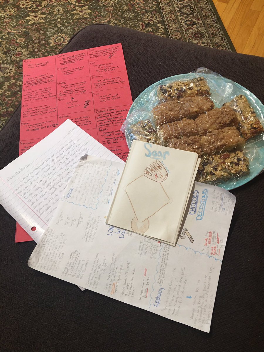 juliesproctor's tweet photo. A lovely visitor came bearing gifts on the last day of this crazy school year. I ❤️ Miss Sophia! https://t.co/zmZnHZxihu