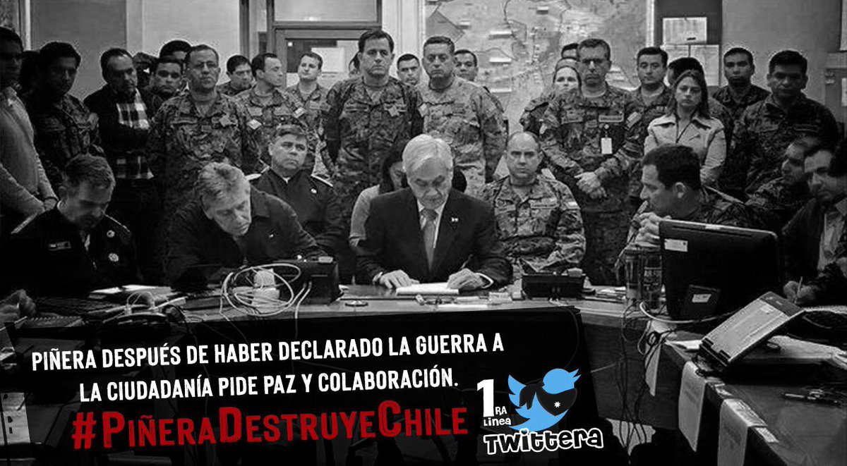 joaquingarciar3's tweet photo. #PiñeraDestruyeChile
Piñera no es un torpe.
Piñera es un depredador.
Que piedra a piedra, ley a ley, nos esclaviza y arrienda por años. Desde José Piñera y las AFPs hasta Sebastián, nos tienen como su fundo privado. Y esto no se detendrá con otro gobierno.
Son ellos o nosotros!! https://t.co/9SNbUEPUcn