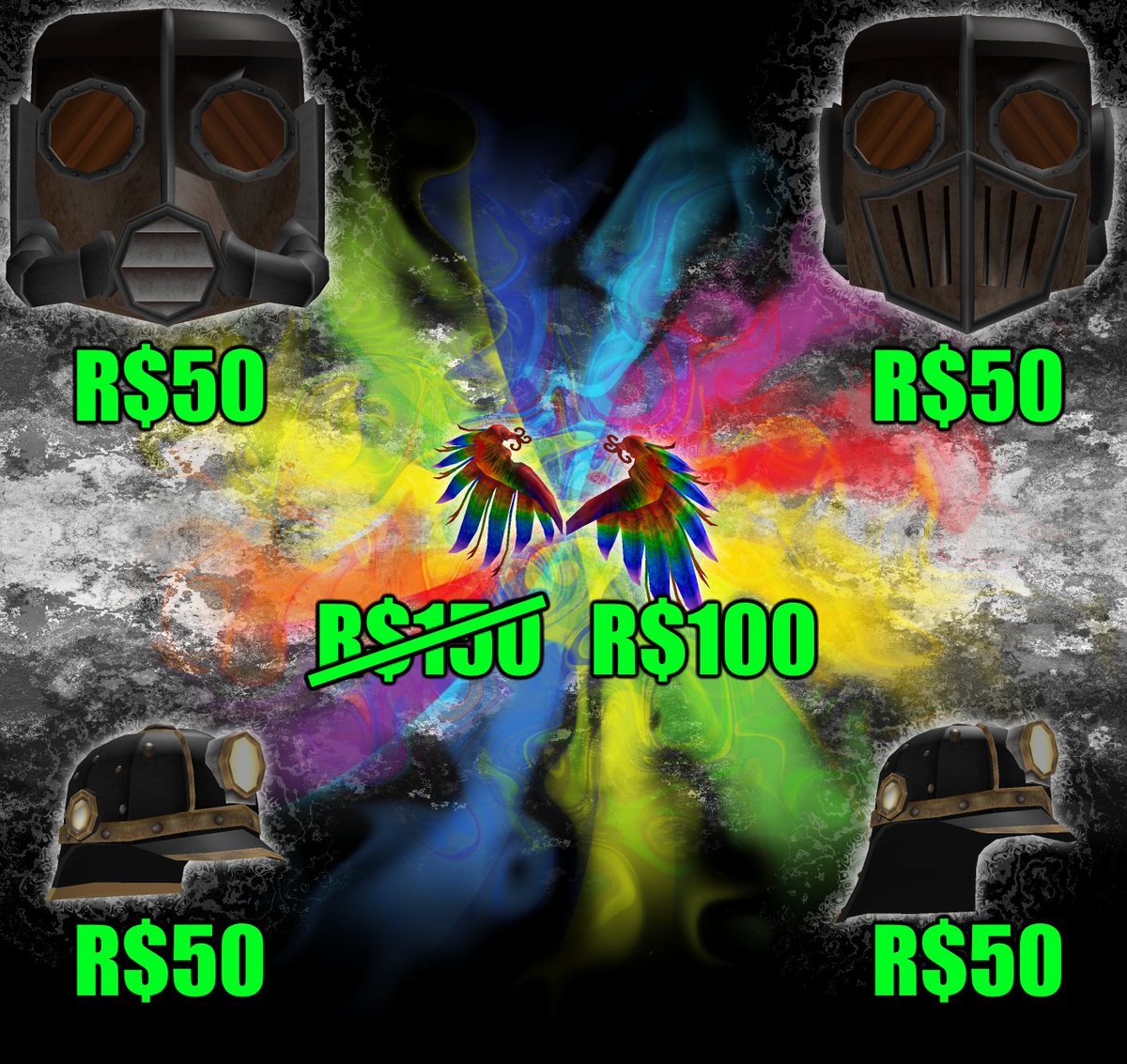 Theshiparchitect On Twitter This Weeks Wave Of Accessories Has Been Released Be Sure To Get The Rainbow Wings Before They Are Marked Up On July 6th Roblox Robloxdev Robloxugc Https T Co Hanuame1la - how to get the rainbow wings in roblox 2020