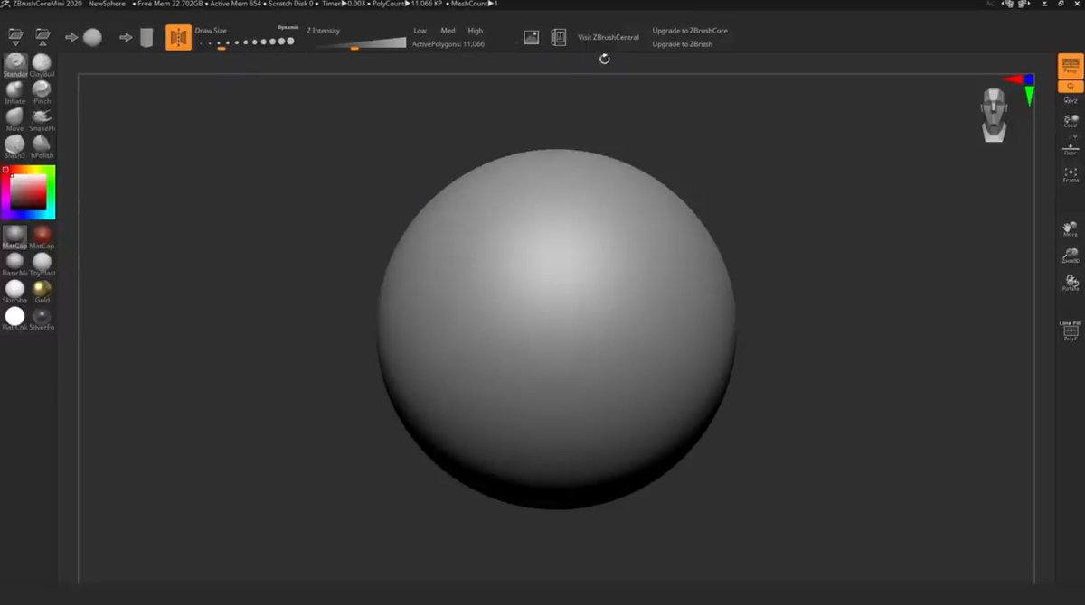 Robert Mcgregor Pixologic Has Released Zbrushcoremini It S Free T Co Oaevbe6ulo Zbrush