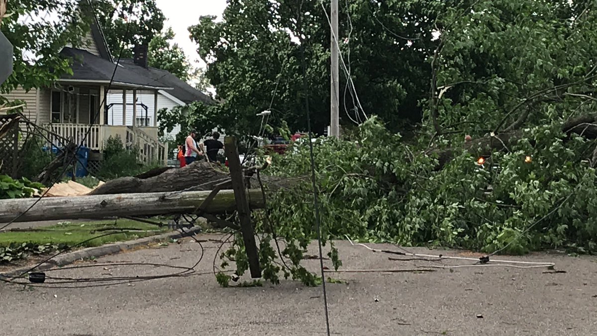 Bronson damage Bronson power lines snapped power polls wwmtnews Jason Heeres Scoopnest