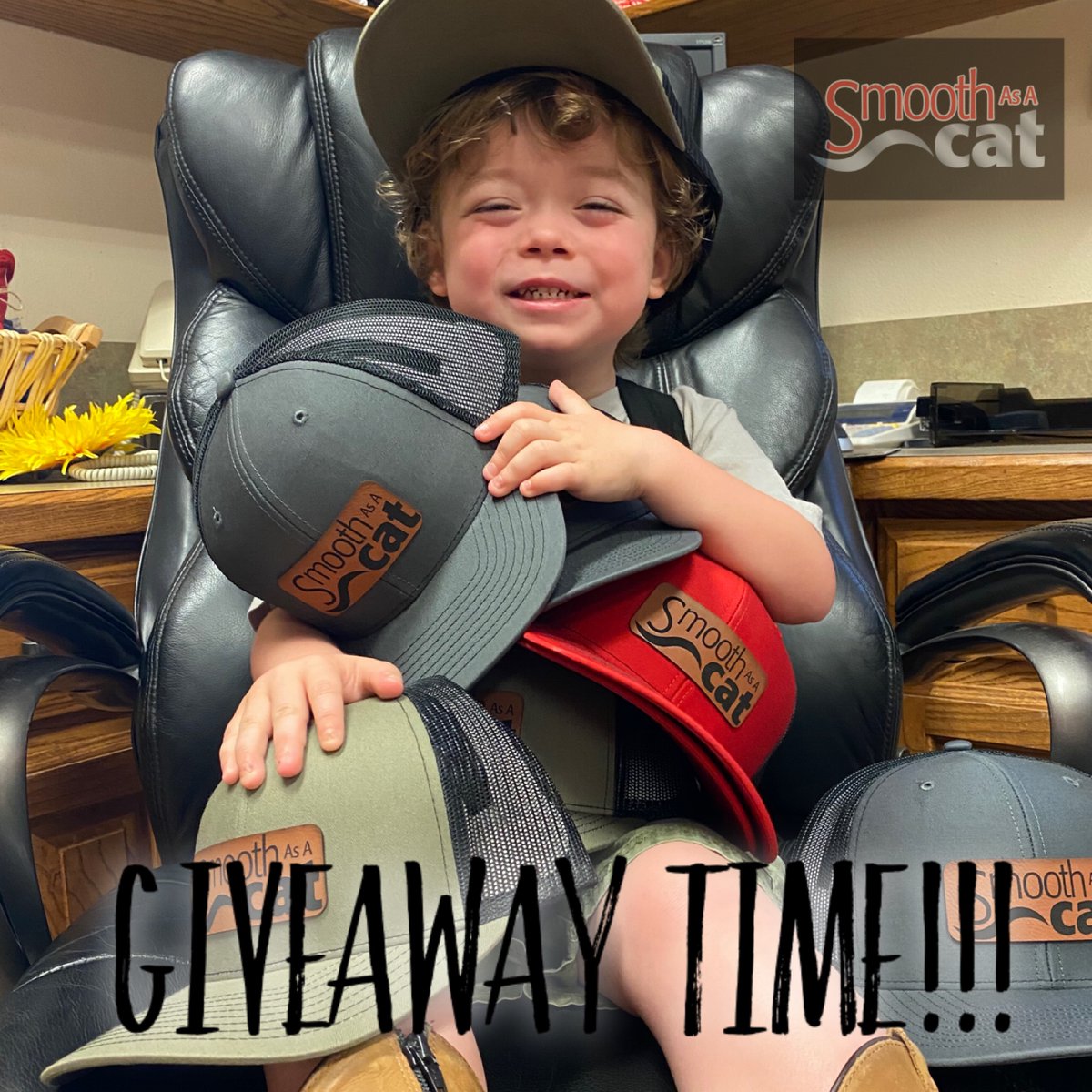 smoothasacat's tweet photo. GIVEAWAY TIME‼️
Comment below 👇 with a picture of your favorite Smooth As A Cat to be entered in our drawing for a hat 6/12/20
.
#giveaway #freehat #teamsmooth #smoothasacat https://t.co/NjeP6sLsmm