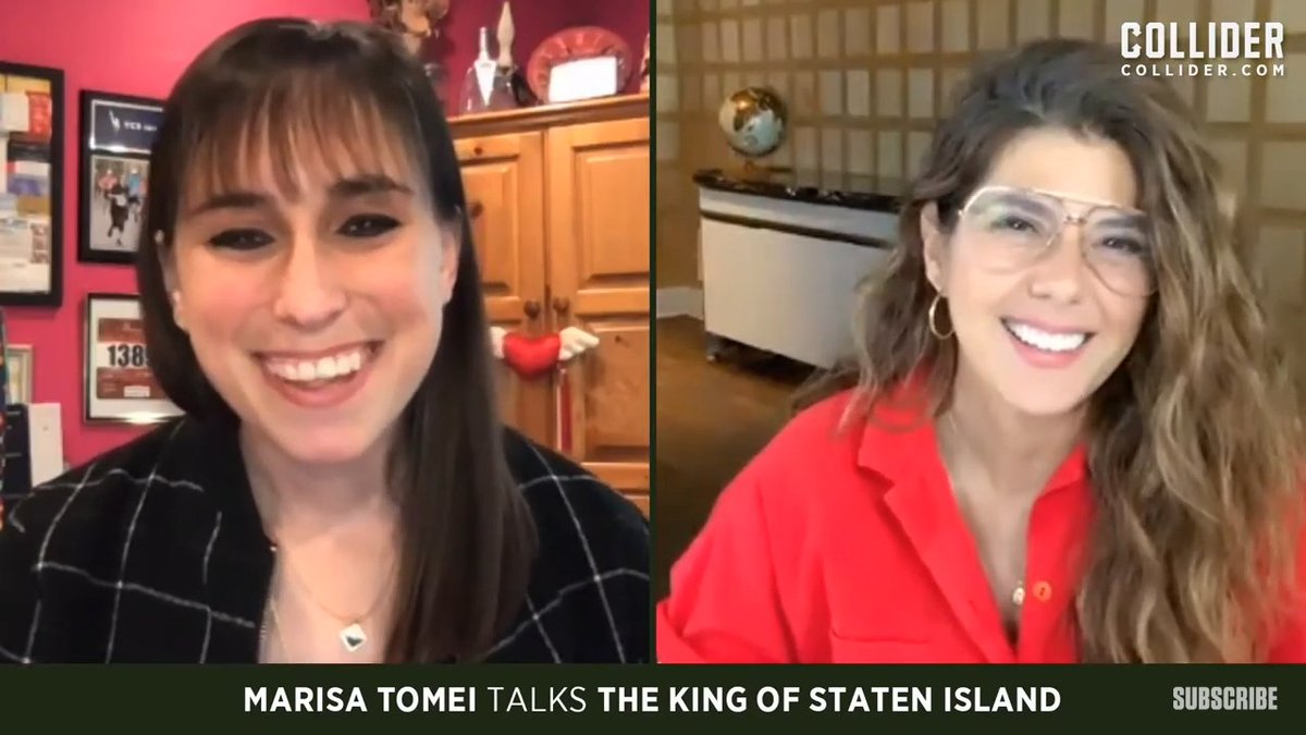 SteveCalderon85's tweet photo. #ColliderInterviews - Perri Nemiroff chat with #MarisaTomei discussing her movie #TheKingofStatenIsland, available on VOD everywhere June 12th, and also why she regrets shifting to ""Mom roles.
➡️ https://t.co/ZdUixS2tVZ https://t.co/M4EmLl74qS