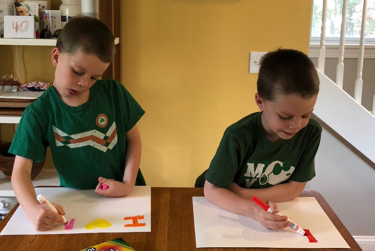 kinderhathaway's tweet photo. Work Together Wednesday @HathawaySchool https://t.co/kb975Urs6E