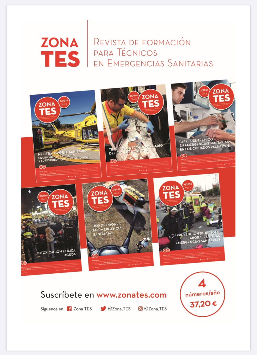 tesenforma's tweet photo. Desde Catalunya nuestro colaborador de #tesenformaLAREVISTA #3  Fco. A. Alcalá  os cuenta cómo cambió su rumbo laboral y tras acabar el CFGM del TES está desarrollando su labor en las emergencias... inquieto, deportista, activo,...un #tesenforma total!!! 💪🏻❤️🚑 ¡No te lo pierdas! https://t.co/SrRTSWo1ua