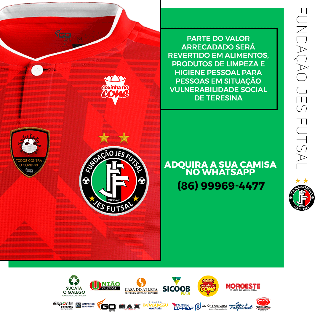 jesfutsal's tweet photo. CAMPANHA CAMISA SOLIDÁRIA! 💚

O período é complicado para todos, mas muitos estão sofrendo ainda mais. Para essas pessoas, ficar em casa é um sofrimento real. Sabendo disso, o JES lança a campanha CAMISA SOLIDÁRIA.

Segue o fio 🧶 https://t.co/dAx2Oxp27l