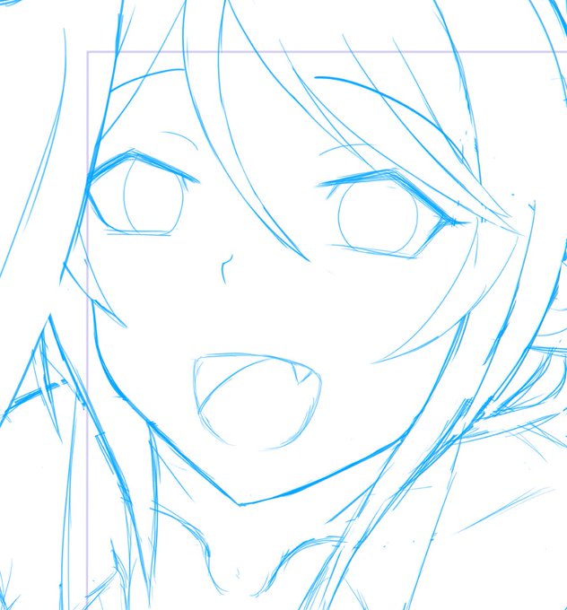 Another draft page done

What is she looking at? 