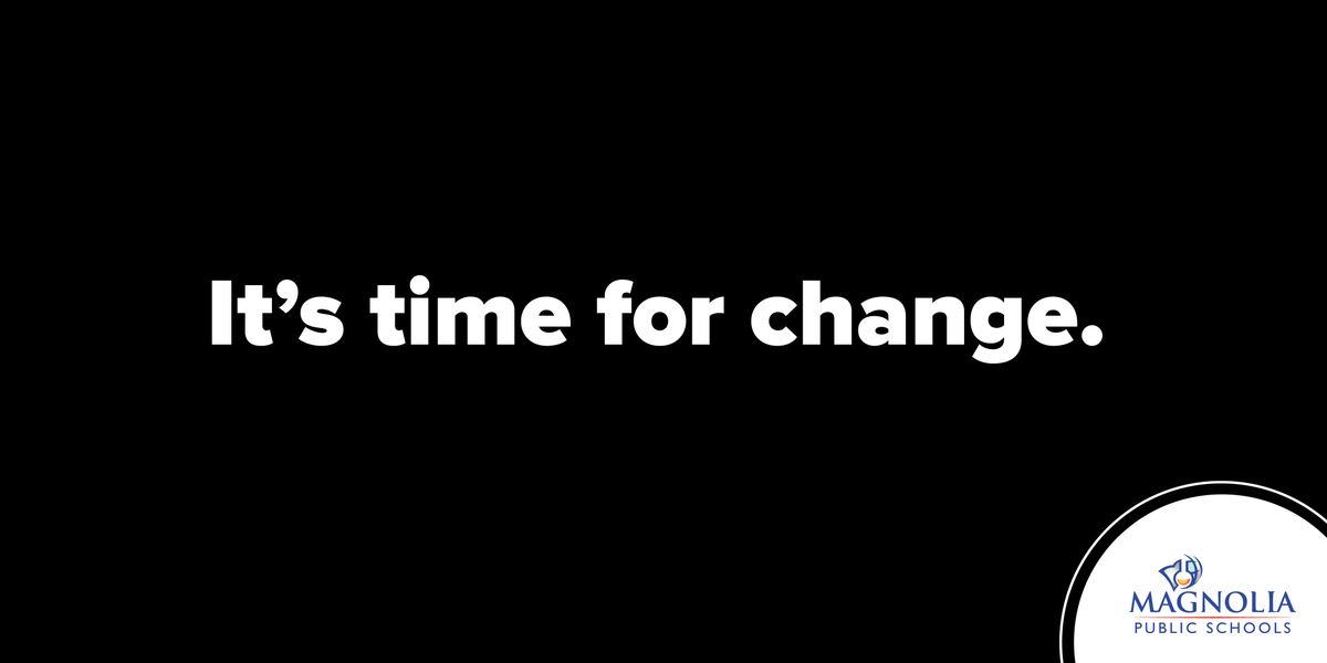 MagnoliaSchools's tweet image. We understand the frustration, hurt, and pain that many of our Magnolia families are feeling. We want you to know that we care and stand with you against the injustices and racism in our country. It’s time for change.