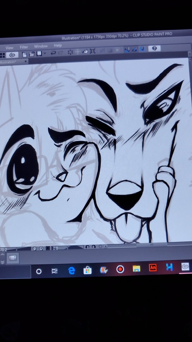 LusterDj's tweet photo. Kov and wolf bosco~ wholesome ship art!!!! i had this in my mind so yeah...I'll be drawing more stuff and more ship art
@AshNicholsArt again thank u for the wolf persona XD
@kovox @EdBoscoVA https://t.co/O6NGZKTuk7