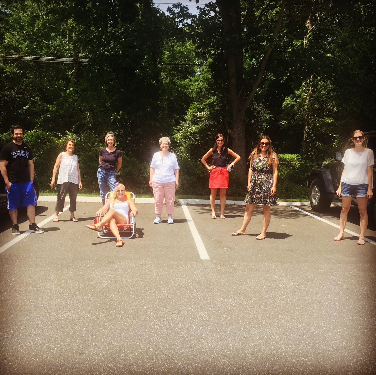 It was so great to see this group and surprise  our Community Steps Graduates  with a yearbook and car parade #wpswestillcan