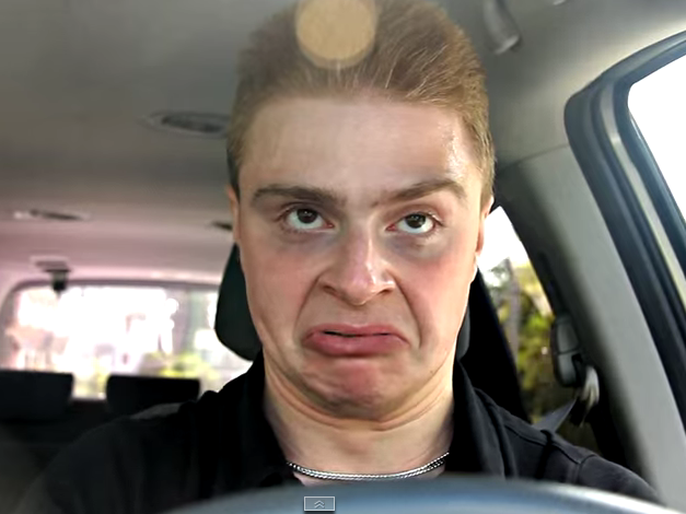 //Helltaker whenever he has to drive with all the demons in the car.