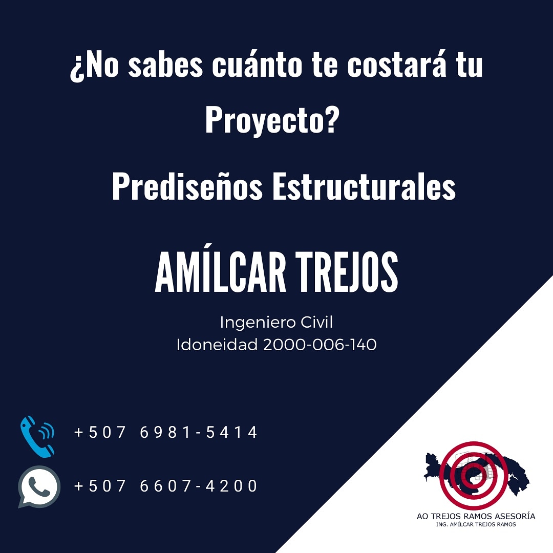 AOTRasesoria's tweet photo. ¿No sabes aún cuánto costará tu proyecto?
Te ofrecemos llegar a estimaciones confiables por medio de Prediseños de Estructuras.
Escríbenos!!
#CostodeObra
#CostodeProyecto
#DiseñoEstructural
#Prediseño
#Predimensionamiento
#GestióndeObra
#CypeCad
#Etabs
#RCBuilding
@AOTRasesoria https://t.co/wzkZ2timgy