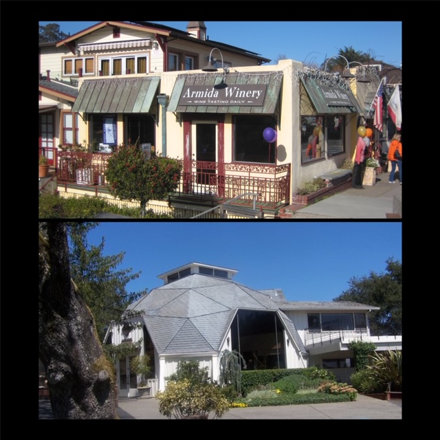 ArmidaWinery's tweet photo. Did you know that we have 2 tasting room locations?!? We have been in the "domes" on Westside Road in Healdsburg for over 25 years. We have another tasting room in the quaint beach town of Capitola in Santa Cruz County for the past 15 years. Come Visit. #legendaryzinvineyards https://t.co/G42dO7nbnS