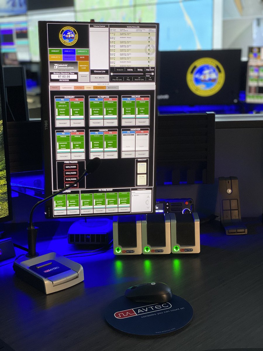 DXFD_PIO's tweet photo. @induscomm designed and built our radio systems with quadruple redundancy which is critical for emergency communications. This Avtech radio system was funded entirely through 911 grant funding. https://t.co/cYvQQ7CJnj