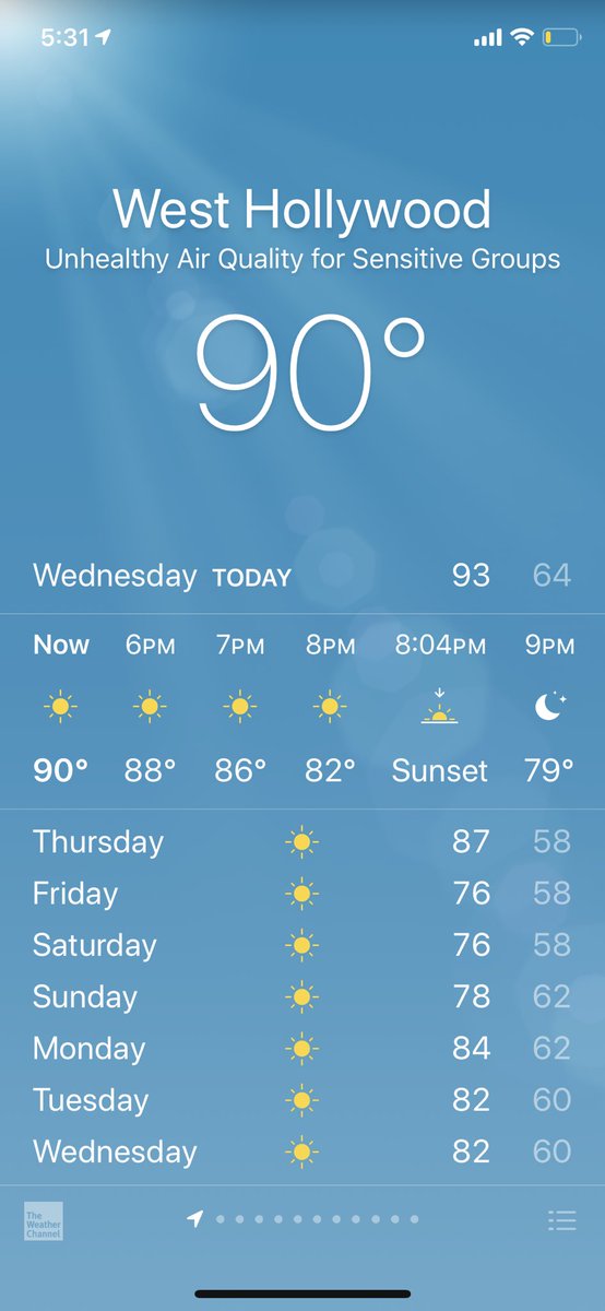 cblevs84's tweet photo. No #JuneGloom this year I guess. ☀️ https://t.co/tcOoaXv3yg