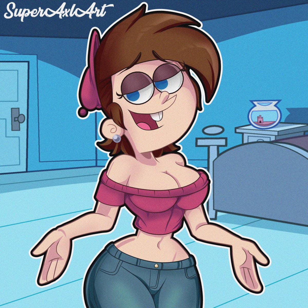 SuperAxlArt's tweet photo. Esta fue una de las primeras comisiones que hice...

#Superaxlart #superaxlhero #timiturner #lospadrinosmagicos #rule34 #TheFairlyOddParents
No se confundan, broma del 2020 https://t.co/ignwiTO26R