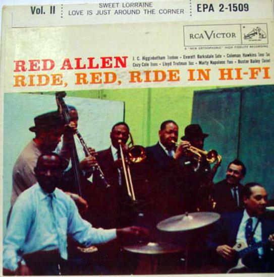 So let's kick off the jazz with this 1957 record, Henry "Red" Allen's All Stars.