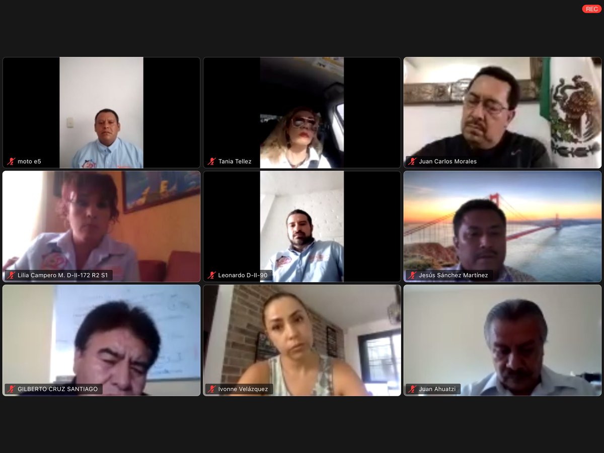 Seccion36Ofic's tweet photo. El @Secretario_36, Mtro. Rigoberto Vargas Cervantes, sostuvo con éxito la 2° reunión virtual con la Estructura Sindical y Oficial en esta ocasión con la Región II #Tecámac, para dar a conocer la Respuesta Salarial 2020.
#ConPasoFirmeYUnidos
#PalabraDeMaestro
#PND2020 https://t.co/V41lpTrYXq