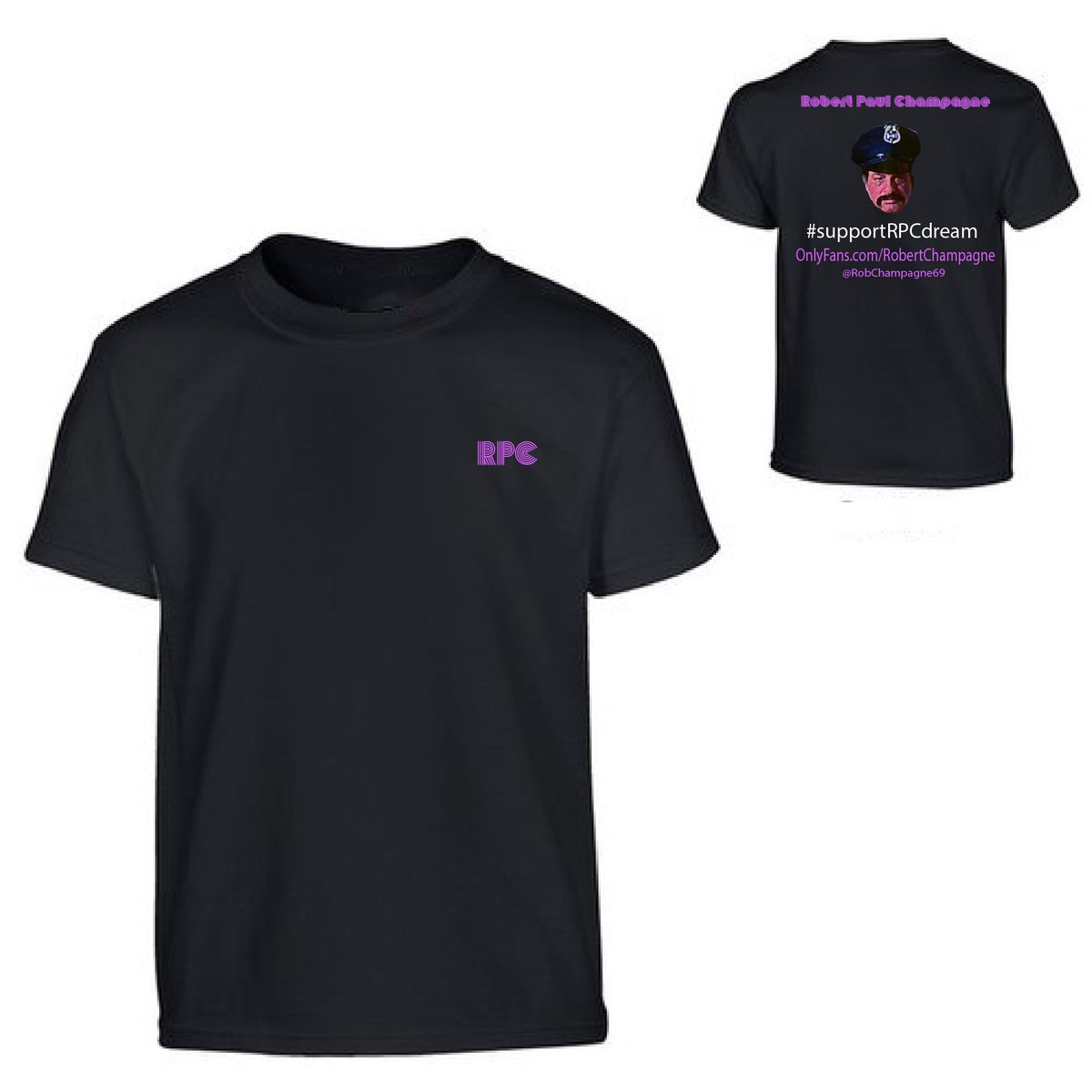 JIZZBAN's tweet photo. #supportRPCdream T-shirts NOW AVAILABLE $30 
DM FOR DETAILS
More RPC OnlyFans merch on the way! 
@Robchampagne69 @tomsegura @ChristinaP @YMHBlueBan @J_Potter https://t.co/IdkanjHN1R