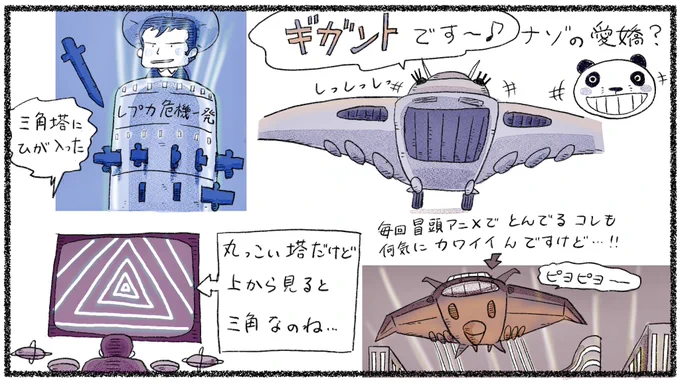 #未来少年コナン
第6話より
好きな場面を自由にお絵描き😊 