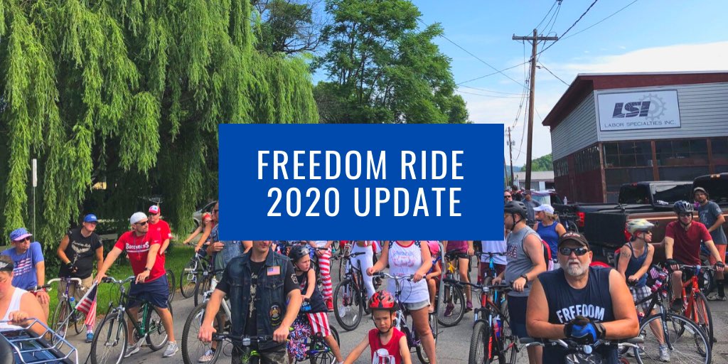 FreedomRideUSA's tweet photo. We are sad to say that this year's Freedom Ride is cancelled due to the COVID-19 pandemic. We’d love to be out there together as a #bikegang – but we’re just too big and want to keep everyone safe. Let’s all stay safe and stay strong! ❤️ https://t.co/snxmRNuwwW