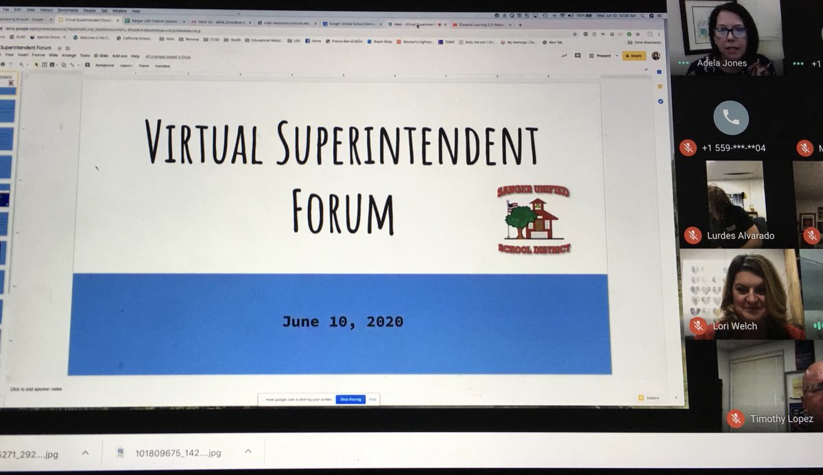 almaelissa's tweet image. .@jonesadela_susd, you are a remarkable superintendent and leader! This was a thoughtful Virtual Superintendent Forum. #SUSDmoment #Planning #SafteyFirst #ParentFeedback #ReopeningSchools