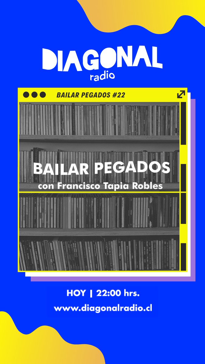 Hoy a las 22:00! programa #22 de #BailarPegadosPodcast en diagonalradio.cl <a href="/fcotapiarobles/">Francisco Tapia Robles</a>