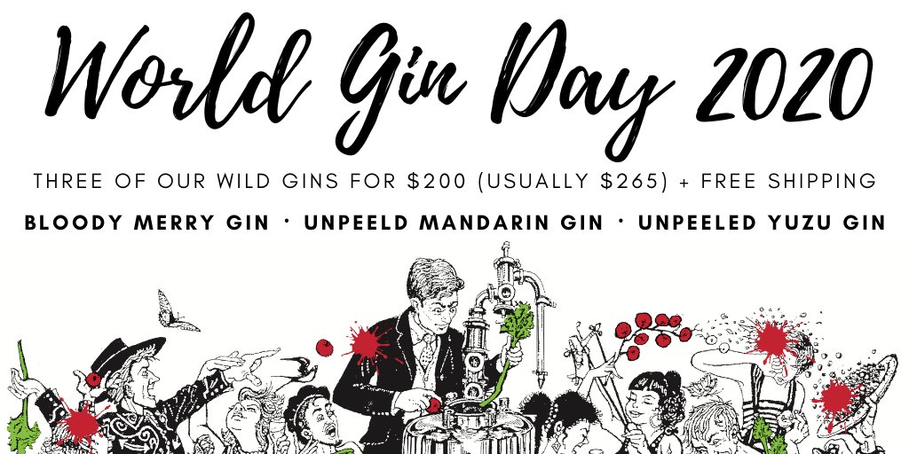 We are celebrating World Gin Day in style this year, by offering our special distillers pack of 3x700mL gins for just $200 + free shipping. 

wildspiritdistilling.co/buy-now/world-…