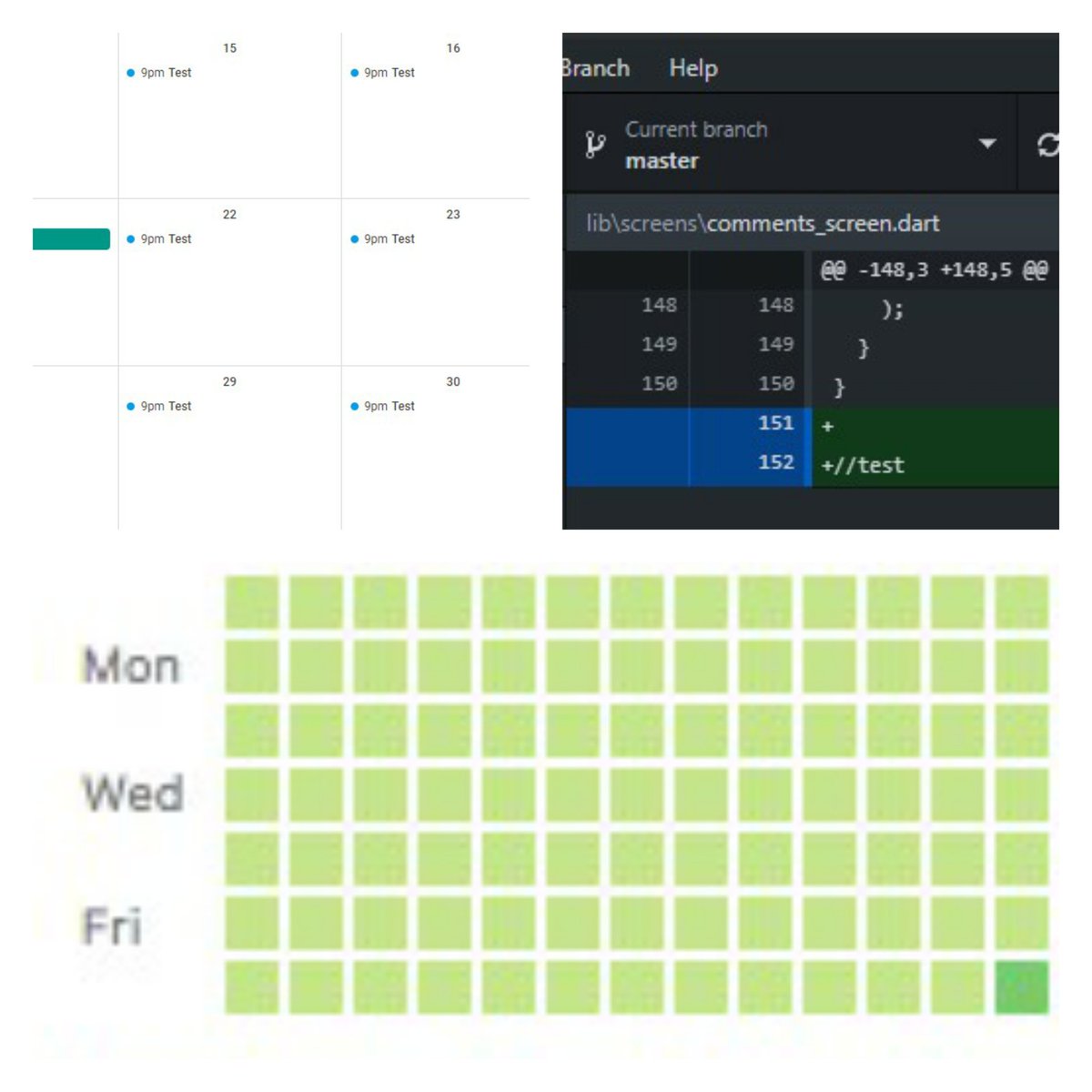 JuneAspen's tweet image. #100DaysOfCode How to look like a #10xdeveloper to tech recruiters. 🤣 #webdeveloper #javascript #reactjs #css #python