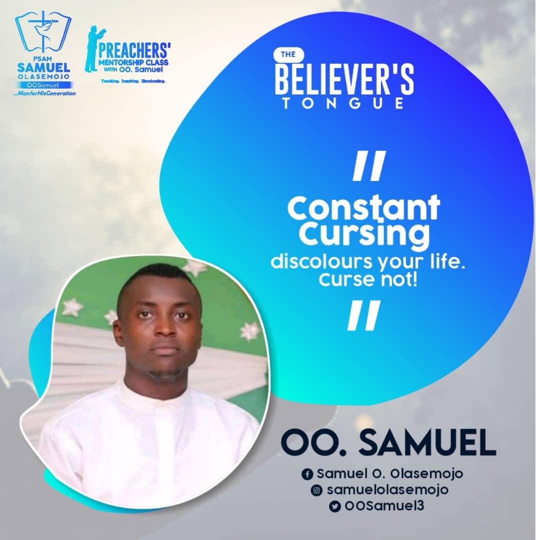 OOSamuel3's tweet photo. Romans 12:14
"Bless them which persecute you: bless, and curse not"
#HelloChurch
#TheBishop
#ManforHisGeneration https://t.co/SQEnyy8uQn