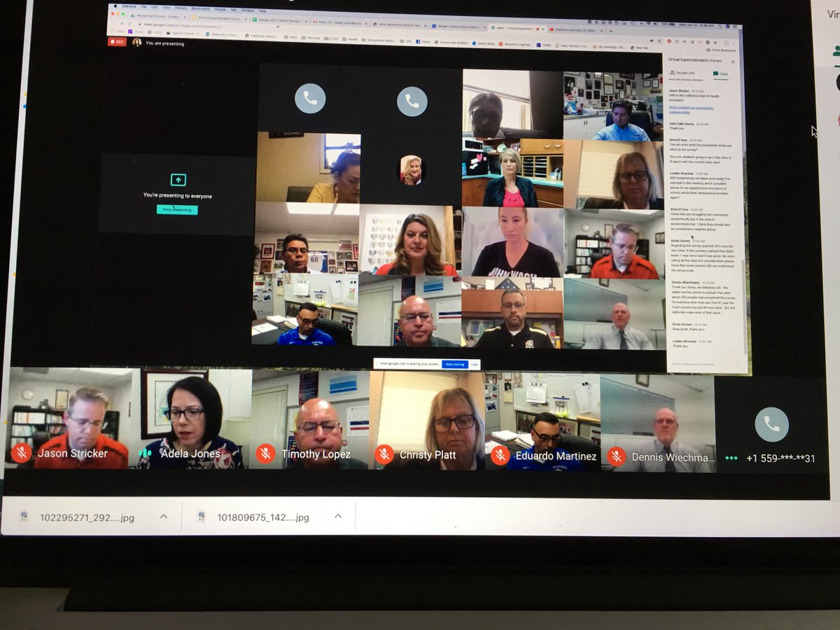 almaelissa's tweet image. .@jonesadela_susd, you are a remarkable superintendent and leader! This was a thoughtful Virtual Superintendent Forum. #SUSDmoment #Planning #SafteyFirst #ParentFeedback #ReopeningSchools